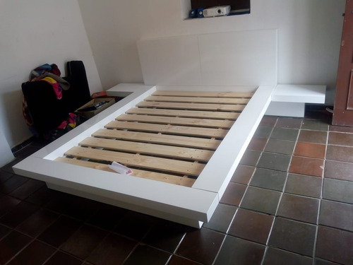 Imagen 4 de 6 de Cama Queen Moderna En Madera Estilo Chino Ref: Hera Lacado