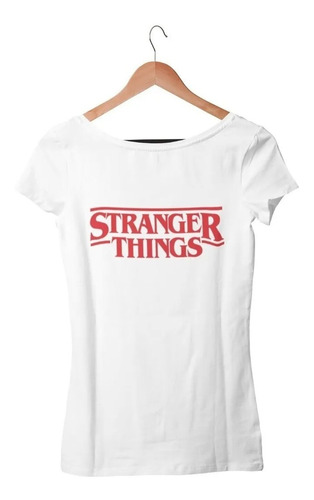 Playera Stranger Things Blusa Serie Comoda Moda Premium Dama