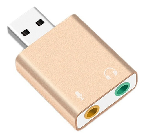 Tarjeta Adaptador Audio Sonido Usb 2.0  7.1  Somos Tienda 