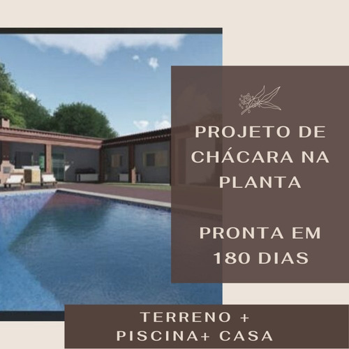 Imagem 1 de 8 de Chácara Dos Sonhos No Interior! C/o