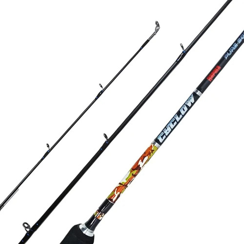 Vara Para Carretilha Pesca Rapala Fishing Cyclow 25lb 1,73m