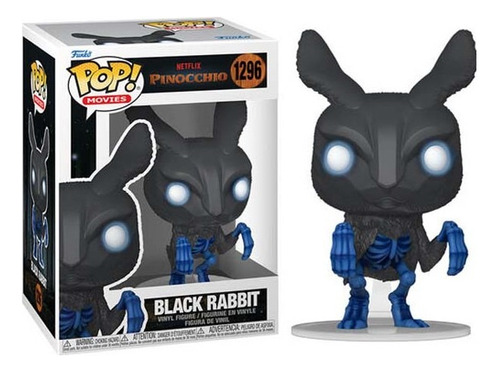 Boneco Netflix Pinocchio Black Rabbit Pop Funko 1296