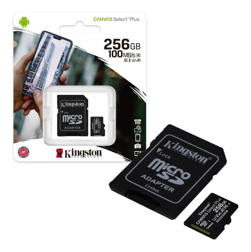 Memoria Micro Sd Kingston 256gb Clase 10 Original