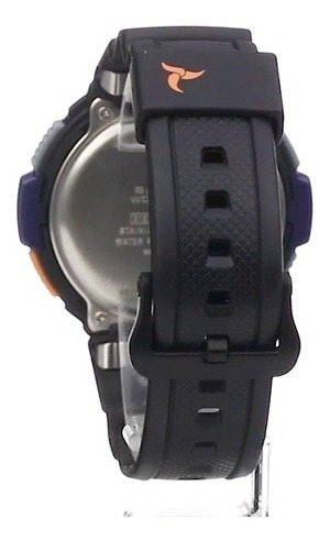Reloj Digital De Cuarzo Negro Con Sensor Dual Sgw-100-2bcf D