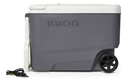 Conservadora Heladera Electrica 12v Igloo con Ruedas Versatemp Frio Calor 35 Qt