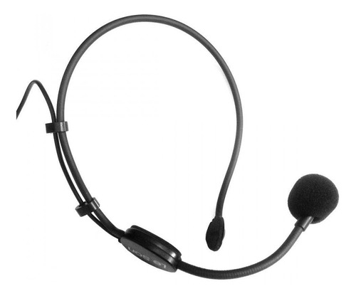 Microfone Cabeça Headset Câmera Dslr Com Fio Le Son Hd-750-r