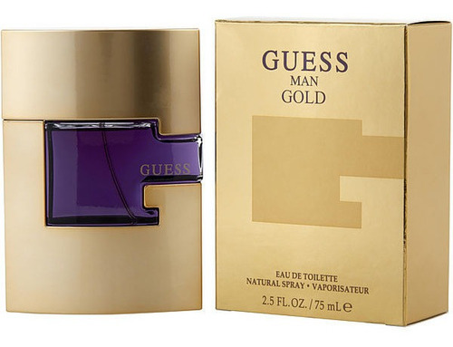 Perfume Guess Gold Eau De Toilette 75 ml Para Hombre