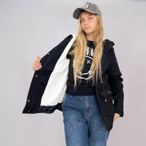 Comprar Customs Ba Camperas Mujer Parka Corderito Campera Invierno B