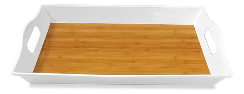 comprar Bandeja De Melamina Para Servir Café Da Manhã Churrasco