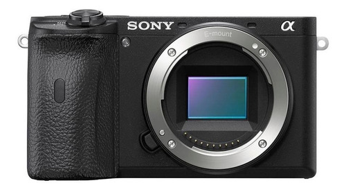  Sony Kit Alpha 6600 + lente 18-135mm OSS ILCE-6600M mirrorless cor  preto