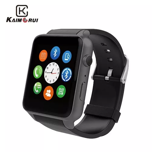 Relógio inteligente Android 2.88 Grande tela sensível ao toque Bluetooth  Relógio de pulso GPS esportivo 4G/WiFi, vídeo Game Watch 1300/500 W HD  Câmera dupla, cartão SIM independente, 4 + 64 GB (preto)