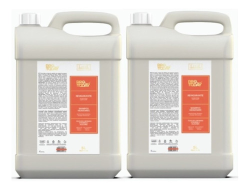 2 Shampoo Profissional Galão 5 Lts Lissé Revigorante Lissé