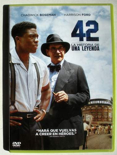 Dvd - 42 La Historia De Una Leyenda - Idioma Español