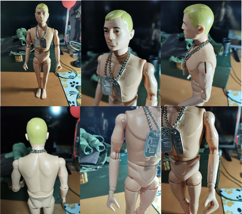 Gi Joe Vintage 1998 Us Infantry Action Soldier Footlocker (Usado)