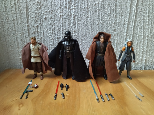 4 Figuras Star Wars Juntas Leer Descripción 