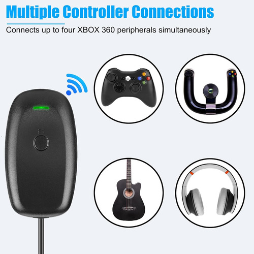 Receptor Usb Para Controlador De Juegos