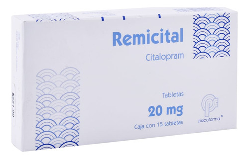 Remicital Tabletas 20 Mg, 15 Tabletas