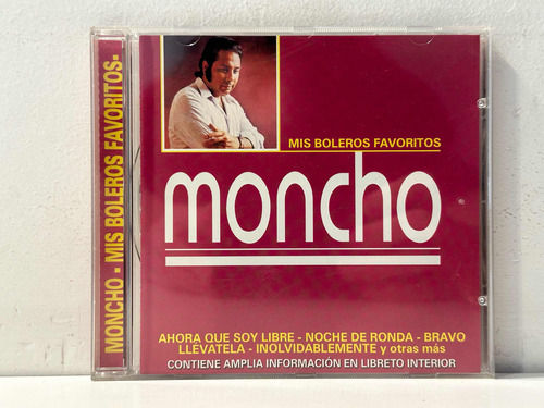 Moncho Mis Boleros Favoritos Cd Usado