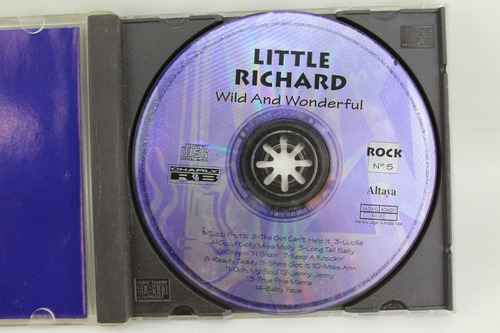 Cd 389 Little Richard -- Wild And Wonderful (Usado)