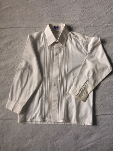 Camisa De Vestir Blanca Para Niño Talla 8