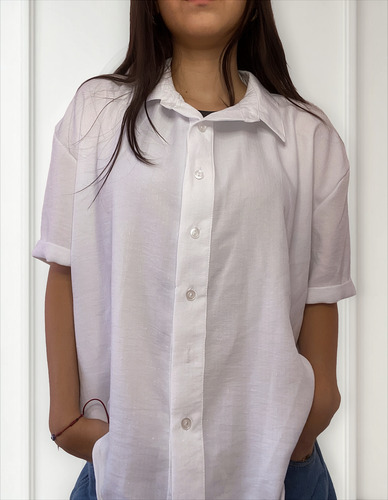 Camisa Oversized Vade Retro Mujer - Casual Elegante