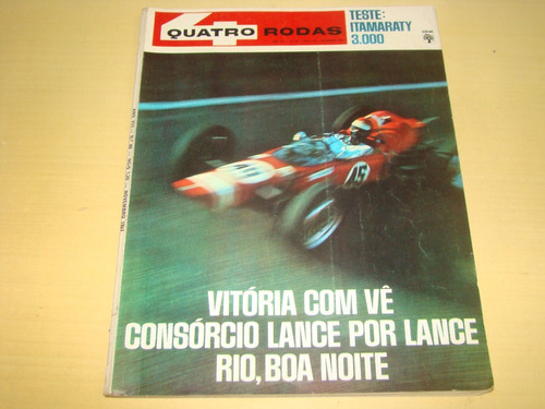 Revista 4 Quatro Rodas 88 Novembr 1967 Mustang Chrysler R420