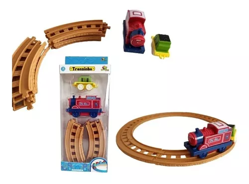 Trenzinho Eletrico Com Trilhos Thomas Trem Kids Infantil