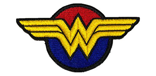 Parche Bordado Militar Tactico Superheroe Mujer Maravilla