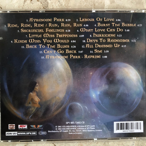 Cd The Company Of Snakes - Burst The Bubble+ 1 Dvd Grátis (Usado)