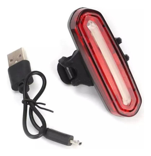 Lanterna Bike Sinalizador 2 Cores Farol Led Luz Segurança