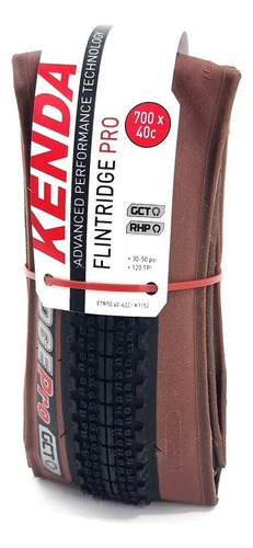 Neumático Gravel Kenda Flintridge Pro Gct Rhp K1152 Café