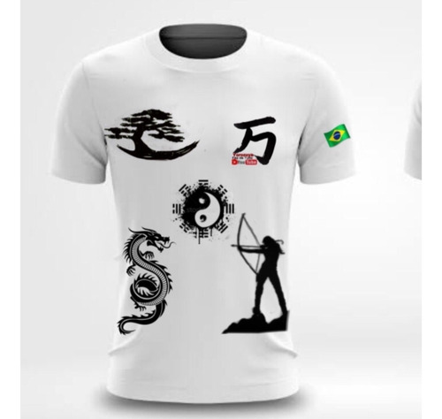 Imagem 2 de 8 de Camiseta Camisa Blusa Branca Feminina Baby Look - Yorozuya