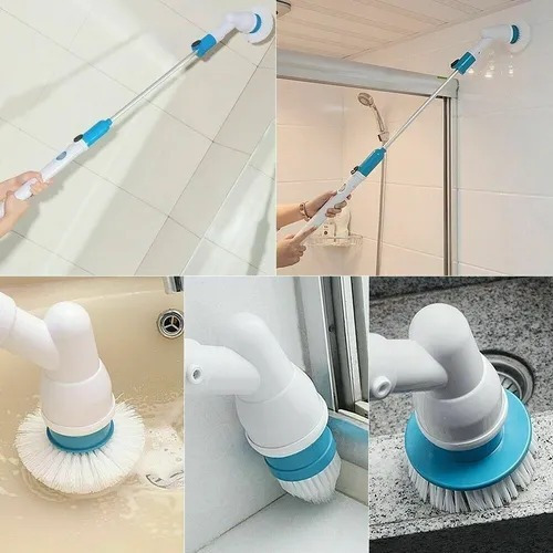 Cepillo De Limpieza Extensible Inalambrico Recargable