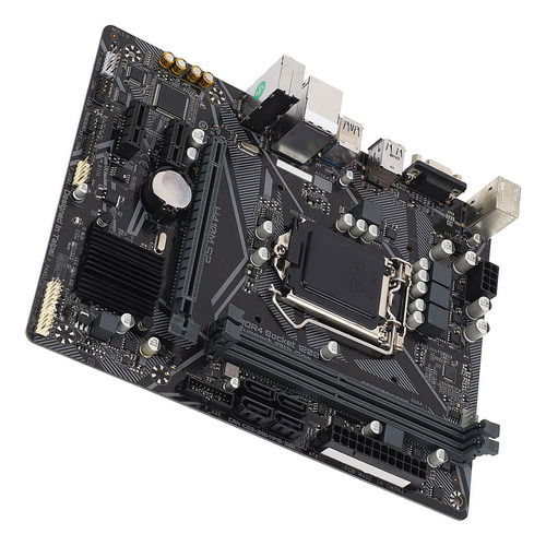 Placa Madre Para Juegos H410m- Ordenador M Atx 2 Con Ranura