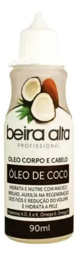 Óleo Capilar 90ml Coco Unit, Beira Alta Pele Cabelo  