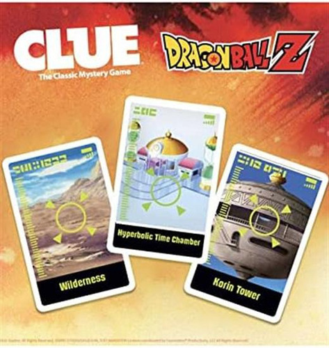 Pista Dragon Ball Z | Juego De Mesa Coleccionable Clue Con E