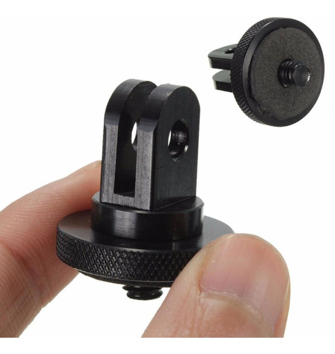 Adaptador De Tornillo 1/4 En Aluminio Para Gopro Y Deportiva