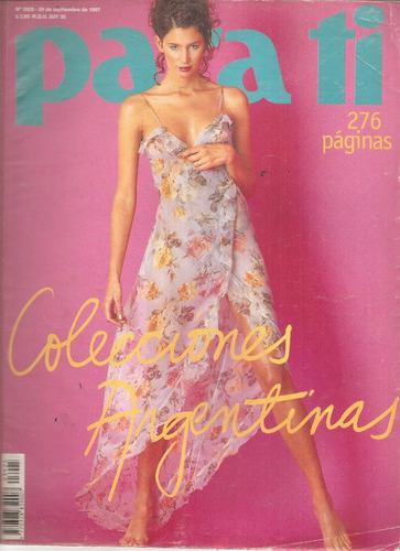 Revista Para Ti Nº 3925 Colecciones Argentinas Septiemb 1997