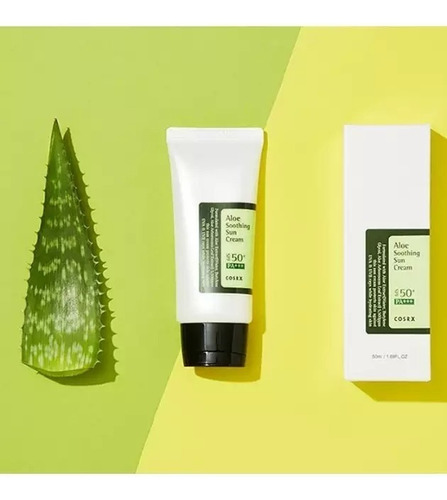 Bloqueador Protector Solar Aloe Vera Cosrx Cosmética Coreana