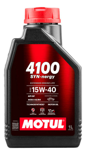 Motul 4100 15w40 Semisintético Syn-nergy La California