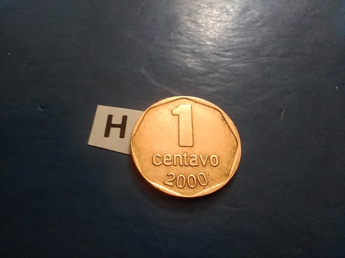 1 Centavo 2000 Monedas De Cobre Convertibles Argentinas 2000