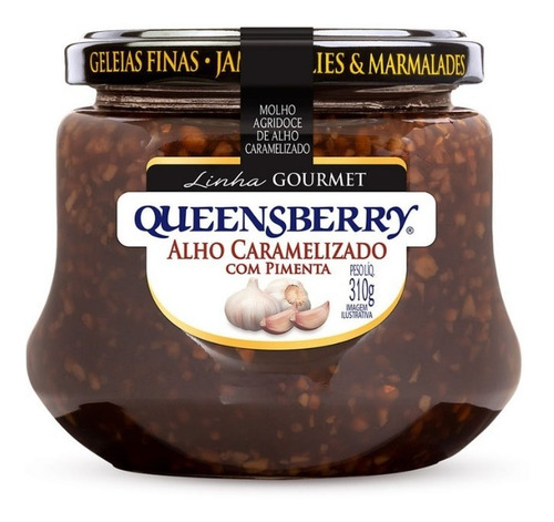Combo Geléia Queensberry Gourmet Alho + Cebola 310g