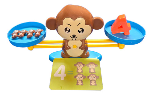 Balanza Numérica  Monkey Aprende Con Números Y Figuras