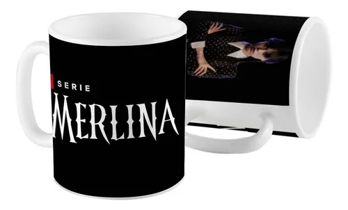 comprar Taza Ceramica Merlina - Wednesday Locos Addams (2)