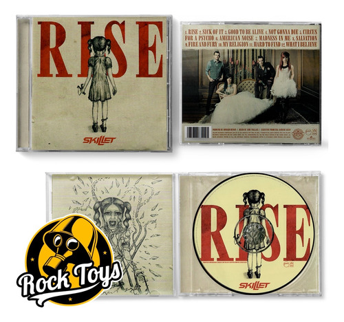 Skillet - Rise 2013 Cd Vers. Usa (Reacondicionado)