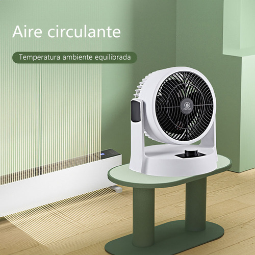 Ventilador De Piso Escritorio De Mesa CM-TOP Portatil 3 Velocidades Circulador Potente Para Oficina Casa Hoga