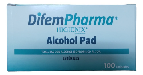 Higienix Alcohol Pad Caja 100 Ud.