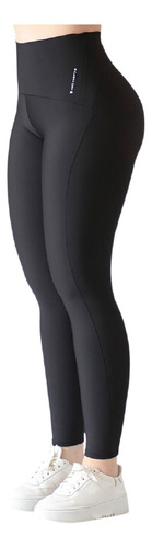 Leggin Negro Liso Textil Colombiano Mallones Leggings Licras