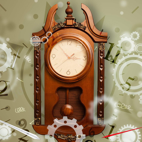 Kit De Movimiento De Reloj De Péndulo De Cuarzo 2 Pare...