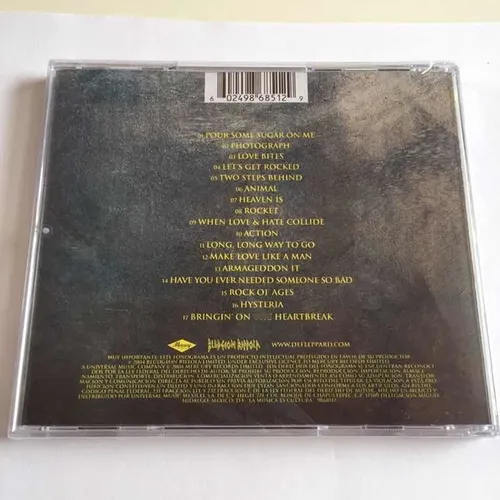 Def Leppard - Best Of - Cd Nuevo Original